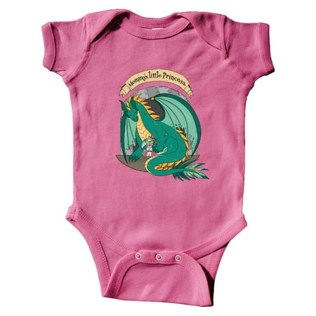 

Inktastic Mommy s Little Princess with Dragon Gift Baby Boy or Baby Girl Bodysuit