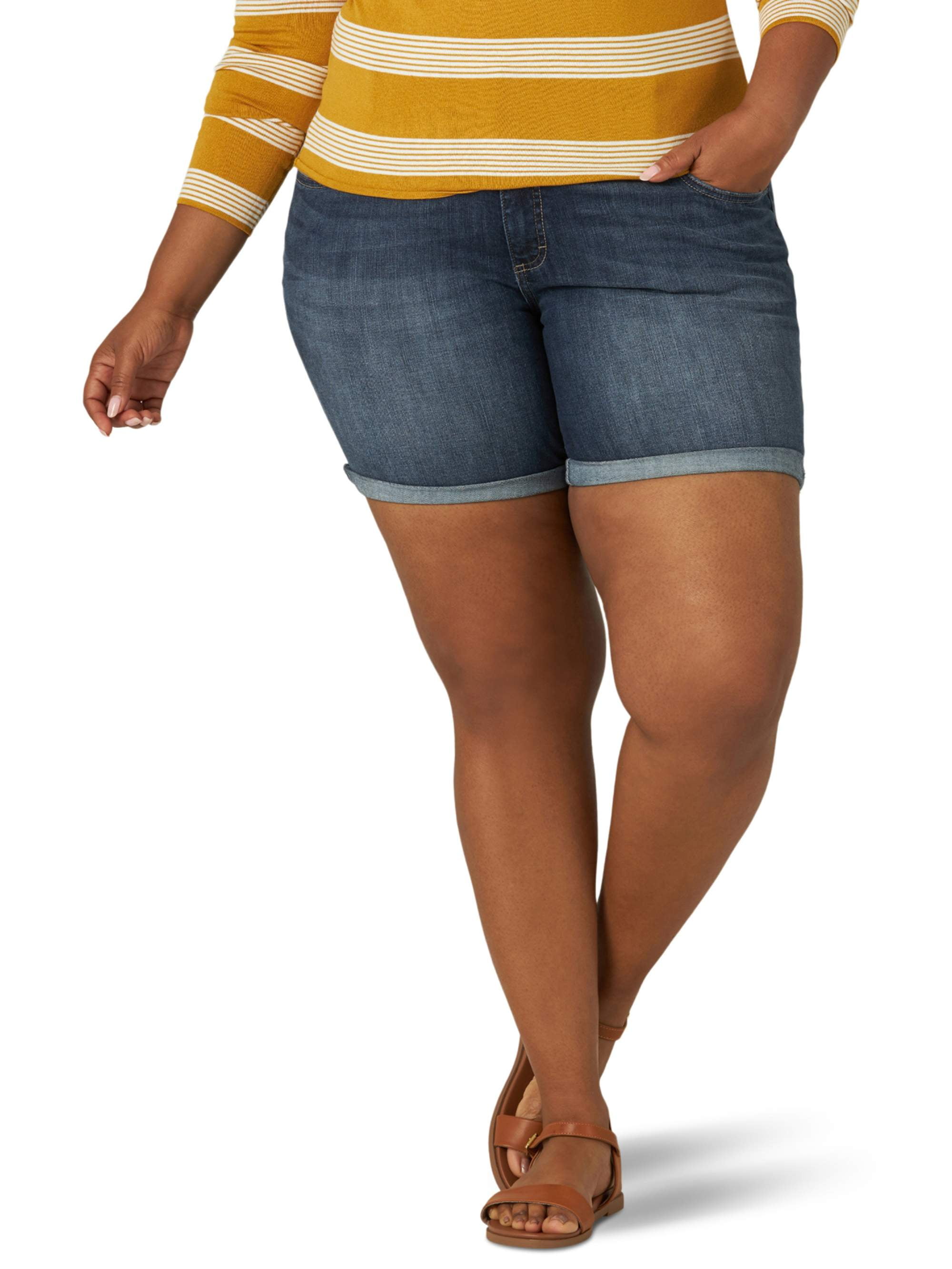 Lee rider shorts plus size Clearance