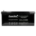 PowerStar 12V 200Ah 4D SLA AGM Battery Replacement Solar Marine RV Deep