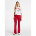 thumbnail image 5 of No Boundaries Flare Pants and 2-Pack, Women's and Women’s Plus, 5 of 5
