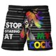 thumbnail image 1 of Funny Cock Print Swim Shorts For Men's, 1 of 1
