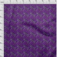thumbnail image 4 of oneOone Viscose Chiffon Purple Fabric Abstract Sewing Material Print Fabric By The Yard 42 Inch Wide, 4 of 4