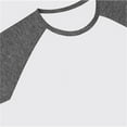 thumbnail image 3 of Tosmy Men's T-Shirt Mens Casual Vintage Cool Slim Fit 3/4 Sleeve Hiking Baseball T Shirts Classic Tee, 3 of 5