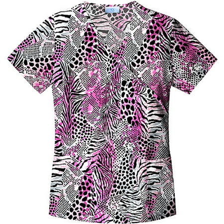 Jungle Safari Mock Wrap Top
