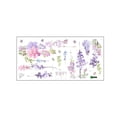 thumbnail image 1 of Yuarrent Pegatina de pared de flores, calcomanía de estilo elegante, pintura para el hogar, papel tapiz, flores extraíbles, estampado de fondo, póster, Decoración del hogar Yuarrent HA079000-00, 1 of 6