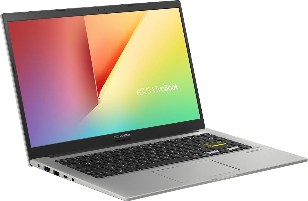 ASUS Vivobook 14 Home & Business Laptop (Intel i3-1005G1 2-Core, 4GB RAM, 128GB SSD, 14.0" Full HD (1920x1080), Intel HD 610, Wifi, Bluetooth, Webcam, 1xUSB 3.1, 1xHDMI, SD Card, Win 10 Home)