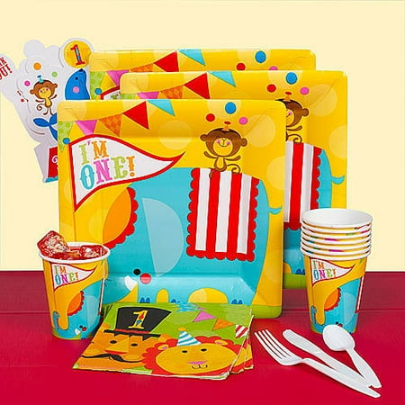 Fisher Price 1st  Birthday  Circus Party  Pack Walmart  com