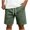 Green, variant on cfhntfmh Men's Baggy Shorts Casual Drawstring Knee Length Wide Leg Sweat Shorts Loose-Fit High Waisted Workout Shorts