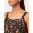 thumbnail image 3 of Moomaya Women's Printed Sleeveless Chic Dress, Square Neck, Strap Midi Dress, 3 of 8