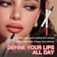thumbnail image 4 of Makeup April Deals｜Double Ended Lip Liner Versatile Lip Liner & Nourishing Formula Long Lip Liners Waterproof Non-Fading Lip Liner Lasting Finish Effortless Application for Bigger and Fuller Lips, 4 of 4