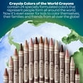 thumbnail image 6 of Colors of the World Crayons, 24 Colors | Bundle of 5 Packs, 6 of 6