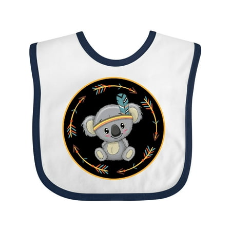 

Inktastic Tribal Koala Bear Arrows Gift Baby Boy or Baby Girl Bib