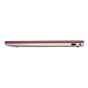 (Open Box) HP 15.6, Intel Processor N200 (Pentium) 4GB RAM, 128GB UFS, Scarlet Red, Windows 11 Home in S Mode, 15-fd0083wm