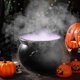 thumbnail image 2 of Caldero con luz LED para Halloween, máquina nebulizadora de plástico para decoración de fiestas y vacaciones, 14/19cm, 2 of 4