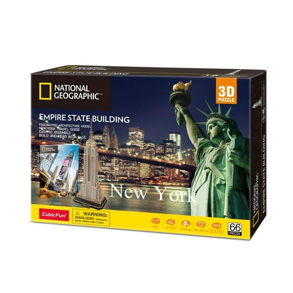 Puzzle 3D National Geographic : Empire State Building