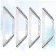 thumbnail image 3 of unbranded 4Pcs Cabinet Support Rod Suspension Fittings for Wall Cabinet Connection 5.7x2.5x0.08 Inch, 3 of 8