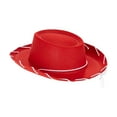 thumbnail image 2 of dgysar Junior Cowboy Hat Western Party Hat with Rope Detail for Youth Dress-Up, Unisex Red 1PC, 2 of 5