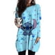 thumbnail image 3 of Camiseta larga para mujer con estampado de Lilo y Stitch de Disney Kawaii, camiseta de manga larga, camiseta informal con bolsillo, ropa de diseñador, 3 of 5
