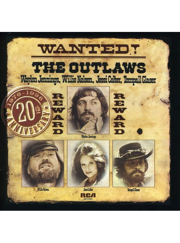 Waylon Jennings - Wanted: The Outlaws - Country - CD