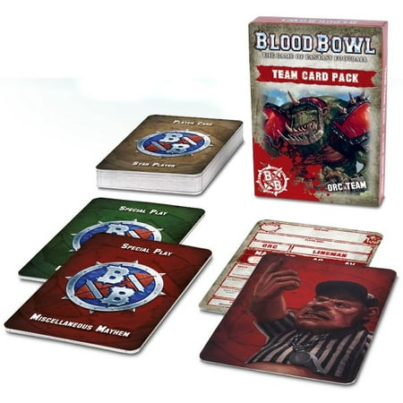Blood Bowl Orc Team Card Pack (Best Blood Bowl Team)