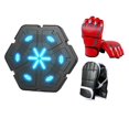thumbnail image 3 of Máquina de boxeo con música electrónica, objetivo de pared con guantes para niños y adultos, equipo de , objetivo de pared para Karate en , estilo c, 3 of 8