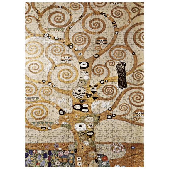MyPuzzle - Gustav Klimts L'Arbre De Vie 1905-1909 - Premium 500 Piece Jigsaw Puzzle for Adults