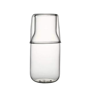 Trinkware Bedside Carafe with Tumbler - Clear Glass - 2 Piece Water Pi –  Klikel