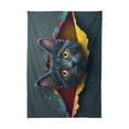 thumbnail image 2 of Ryvnso Cat Through The Wall Rectangle Table Cloth Tablecover Dinning Tablecloth 54"x72", 2 of 8