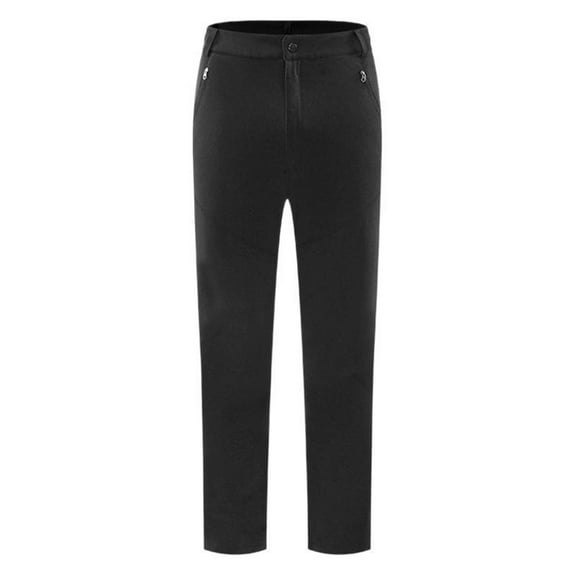 Men's Lightweight Hiking Pants Quick-Dry Waterproof Outdoor Cargo Pants with Zipper Pockets Casual Breathable Sports