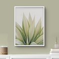 thumbnail image 2 of PixonSign Framed Wall Art Print Light Green Leaf Bunch on White Background Nature Plants Photography Realism Modern CloseUp Relax/Calm Multicolor Warm for Living Room, Bedroom, Office - 12"x16" WHITE, 2 of 6