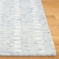 thumbnail image 4 of SAFAVIEH Abstract Madrid Striped Geometric Area Rug, Blue/Ivory, 6' x 9', 4 of 11
