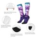 thumbnail image 3 of Fotbe Cool Lion Head Calcetas Divertidas Estampadas para Hombre y Mujer, Calcetas de Algodón hasta la Rodilla para Caminar, Correr, Enfermería y Embarazo, 3 of 6