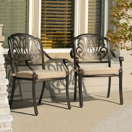 Aluminum patio chairs walmart discount