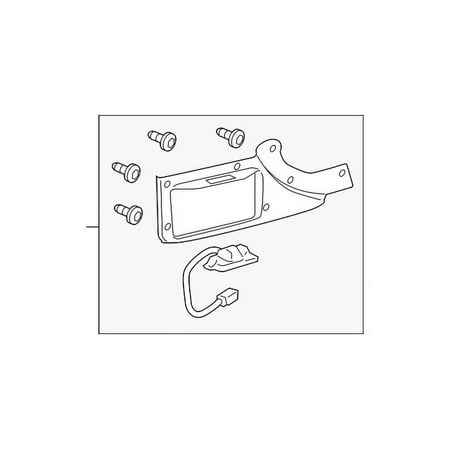 Genuine OE Toyota Trim Cover - 76806-42020-J0