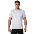 thumbnail image 4 of Ulitacool Mens T Shirts Solid Color Performance Short Sleeve Crewneck Tee Comfortable Clothes White, 4 of 4