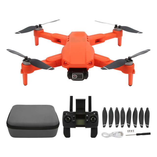 4K Cámara dual HD GPS Drone FPV RC Quadcopter con motor sin escobillas Drone plegable Ticfox Plegable
