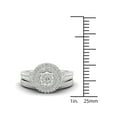 thumbnail image 3 of 1/3 Carat T.W. Diamond 10kt White Gold Bridal Set, 3 of 4