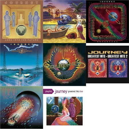 Look Into The Future & Trial By Fire & Departure & Raised On Radio & Infinity & Greatest Hits 1 & 2 & Escape & Playlist: Journey Greatest Hits Live [CD Bundle]