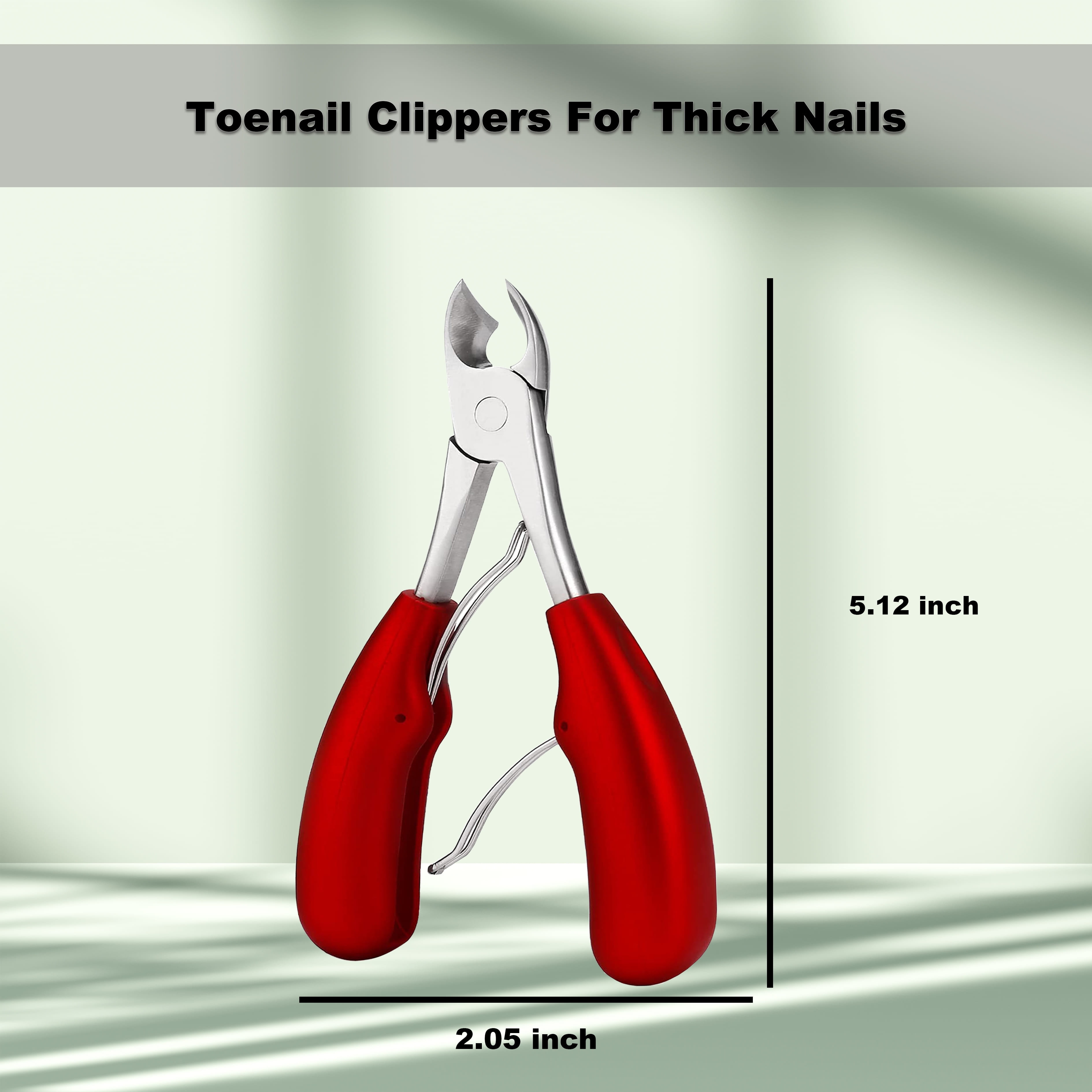 Nail Clipper Toenail Clippers Thick Toenails Paronychia Ingrown Nails Long  Handle Stainless Steel Professional Nail Clippers For Men Women 2023 - US  $3.99