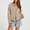 Khaki, variant on Gamivast Striped Hoodies for Women Zip up Knit Cardigan Sweaters Long Sleeve Casual Drop Shoulder Fall Outerwear Lightweight Comfy Jackets Yellow XL