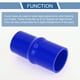 thumbnail image 4 of Conjunto Único de Manguera de Silicona Hump de 127mm/5" con Abrazaderas, Manguera de Refrigerante Universal Azul 51mm/2.01"-54mm/2.13" ID, 4 of 7