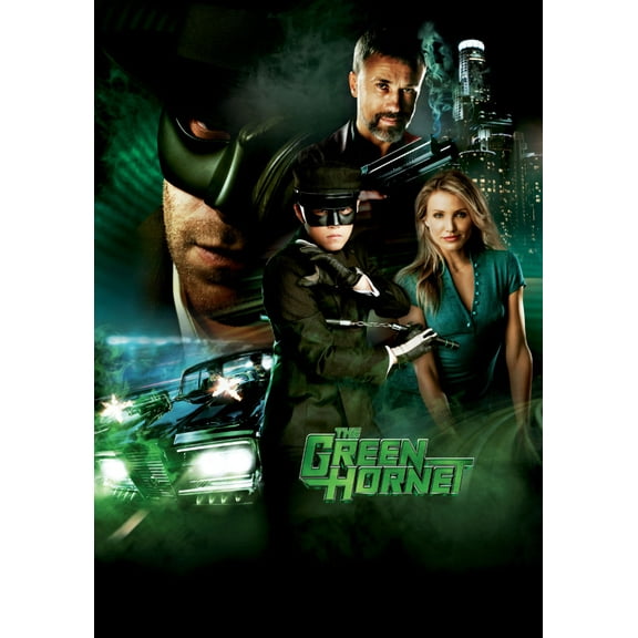 Green Hornet The Movie Poster 16x24 Poster Medium Art Poster 16x24 Unframed, Age: Adults, Rectangle Best Posters