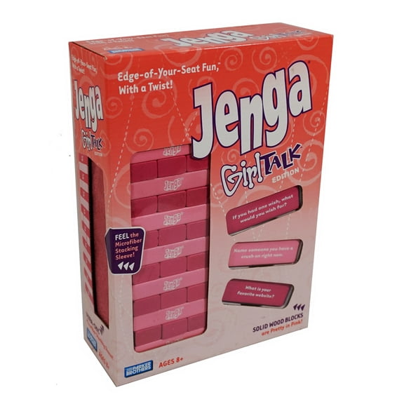 Damaged Box Discount - Jenga Girl-Talk  Edition