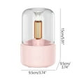 thumbnail image 3 of Bdday Humidifier for Bedroom Candle Aroma Diffuser Usb Desktop Candle Home Humidifier Comes with 10ml Essential Oil Air Purifier for Dorm, 3 of 5
