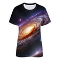 thumbnail image 4 of Cathalem Tops Femmes Été Mignon Graphique Imprimé Crop Tops Slim Fit T Shirts Rétro Vintage Esthétique, Noir S, 4 of 4