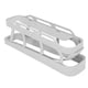 thumbnail image 2 of Dispensador de huevos con ruedas, 2 niveles, ahorro de espacio, soporte automático para huevos enrollable para refrigerador, encimera, gris, 2 of 10
