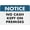 Warning Sign 4, variant on Notice No Alcohol In Pool Area Reflective Aluminum Sign - 8"x12", Rust Free, Weather Resistant, Waterproof, Easy To Mount - Home Pool, Community Pool, Resort