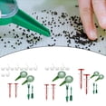 thumbnail image 4 of Mini Spreader Garden Tool Kit Handheld Sowing Dispenser Manual Dibber Widger Set C, 4 of 9