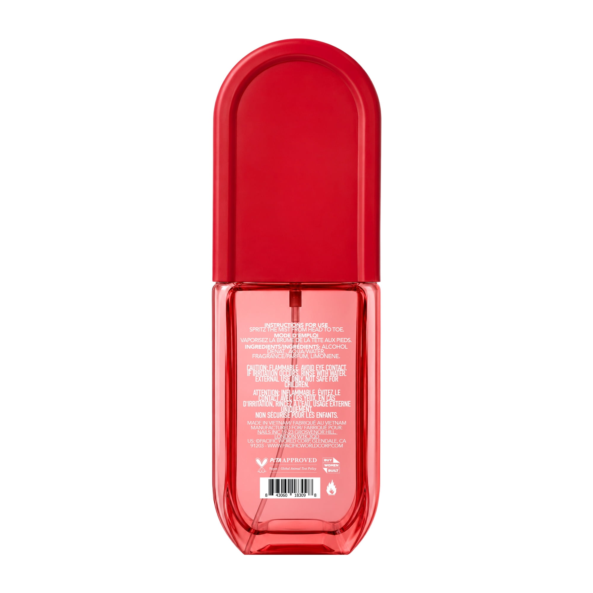 HOLLER Luxe Collective Inc. Back To Rouge Saffron & Jasmine Body Mist, 5.07 fl oz