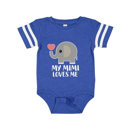 

Inktastic My Mimi Loves Me Grandchild Boys or Girls Baby Bodysuit